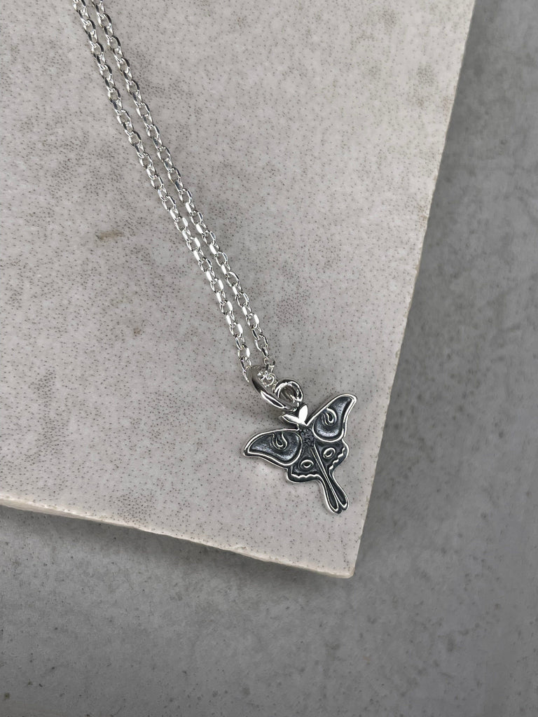Luna Moth Necklace Necklaces & Pendants Secret Halo 
