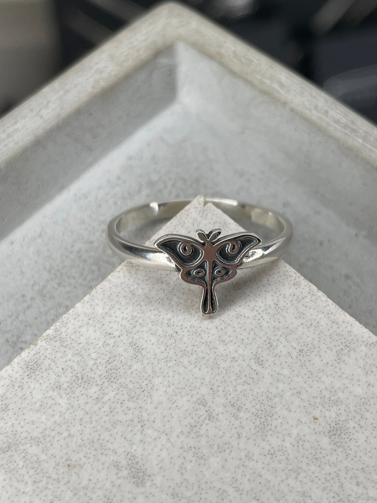 Luna Moth Ring Rings Secret Halo 