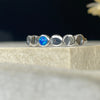 Lunar Phases Ring - Blue Opal Rings Secret Halo XS 