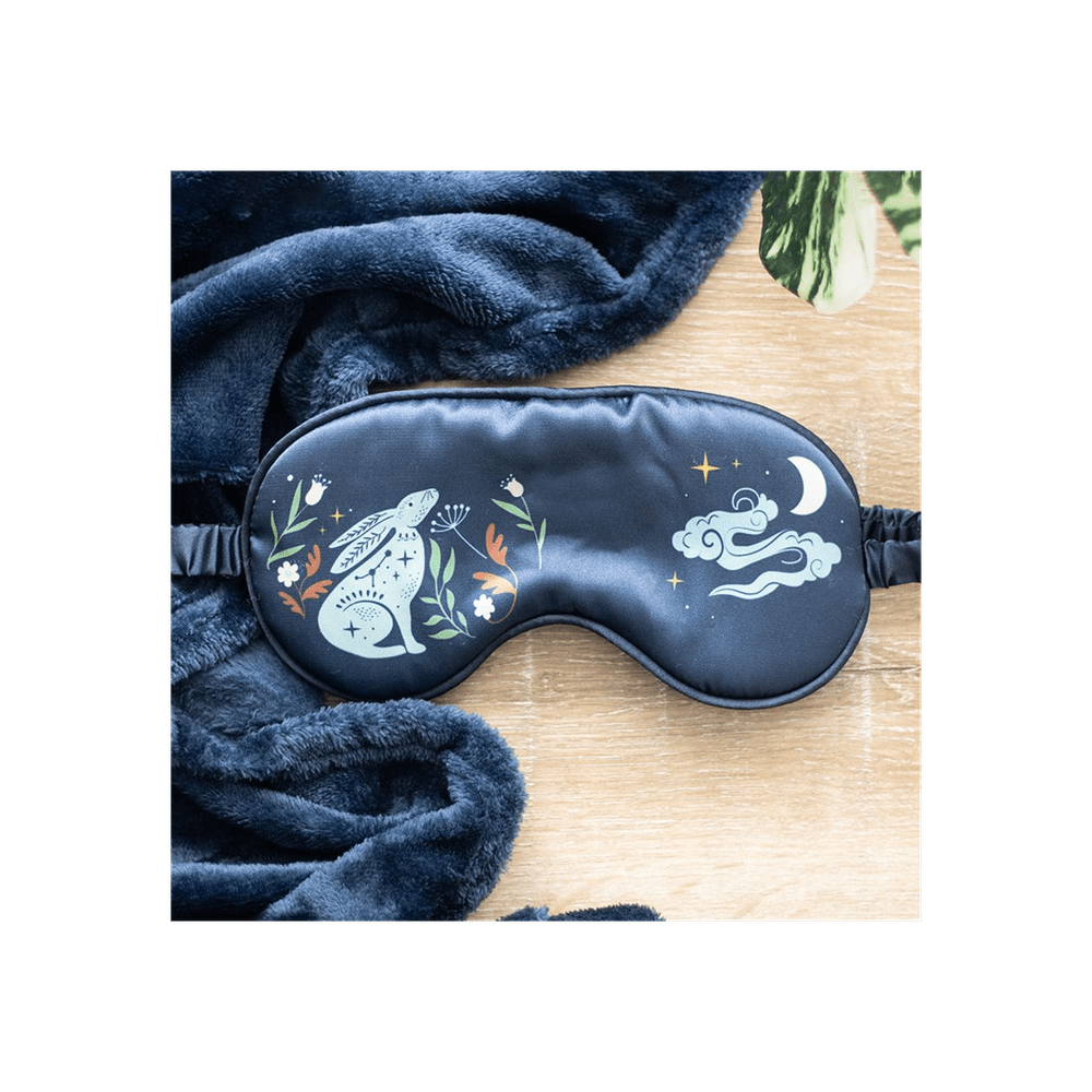 Midnight Hare Satin Sleep Mask N/A 