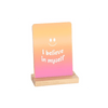 Mindful Moments Affirmation Cards with Wooden Stand Gifts Secret Halo 