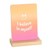 Mindful Moments Affirmation Cards with Wooden Stand Gifts Secret Halo 