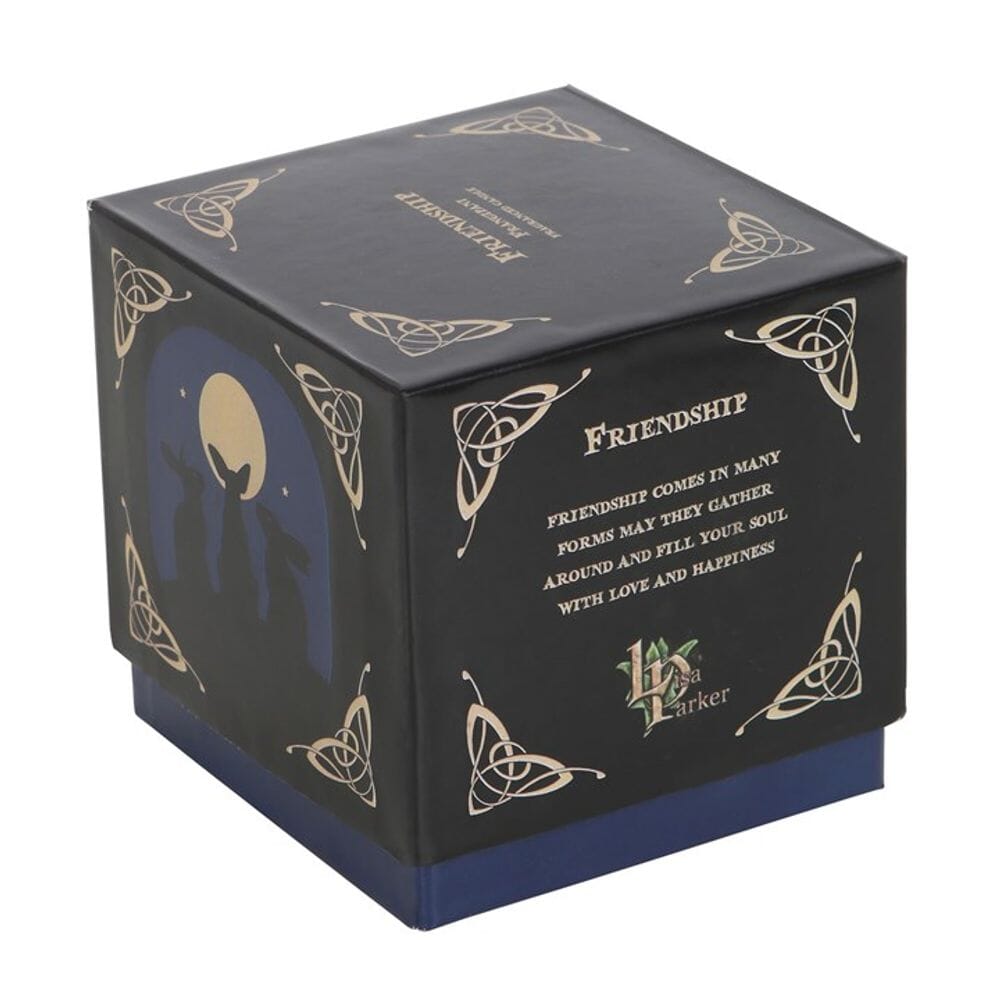 'Moon Gazing Hares' Friendship Candle by Lisa Parker Candles Secret Halo 
