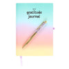 Multicoloured Gratitude Journal with Amethyst Pen Notebooks Secret Halo 