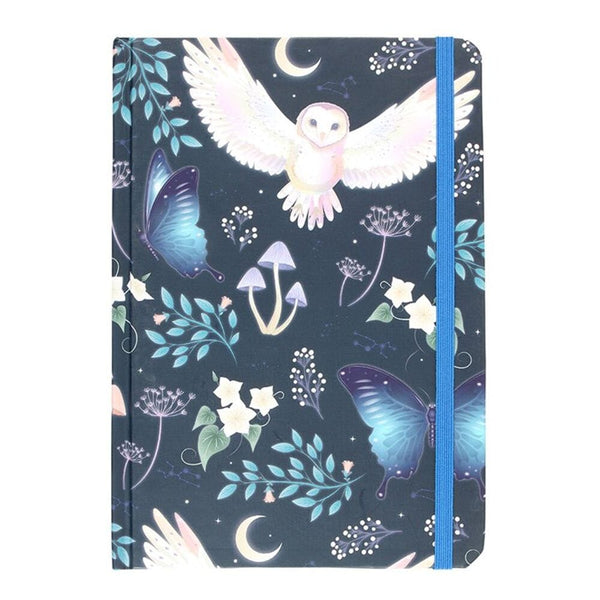 Night Flight Owl A5 Notebook Notebooks Secret Halo 