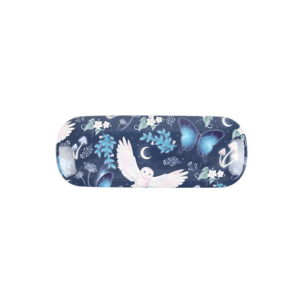 Night Flight Owl Print Glasses Case Gifts Secret Halo 