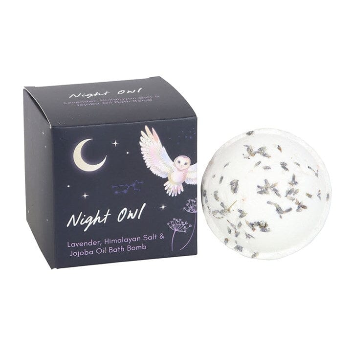 Night Owl Lavender, Himalayan Salt & Jojoba Bath Bomb Toiletries Secret Halo 