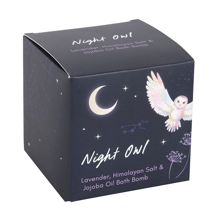 Night Owl Lavender, Himalayan Salt & Jojoba Bath Bomb Toiletries Secret Halo 