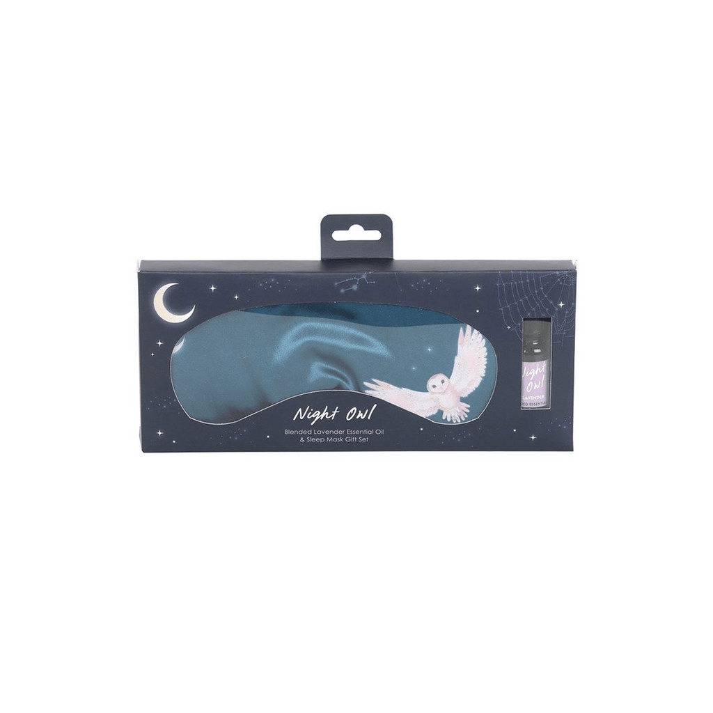 Night Owl Sleep Mask and Essential Oil Gift Set Toiletries Secret Halo 