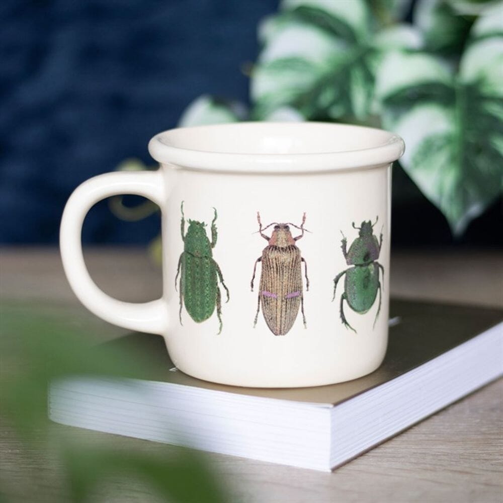 Off White Beetle Mug Mugs Secret Halo 