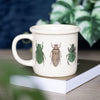 Off White Beetle Mug Mugs Secret Halo 