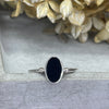 Onyx Oval Ring Rings Secret Halo 