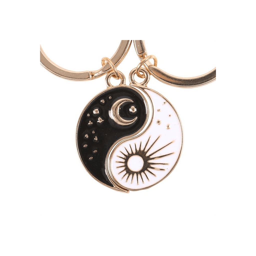 Pair of Yin Yang Best Friend Keyrings Keyrings Secret Halo 