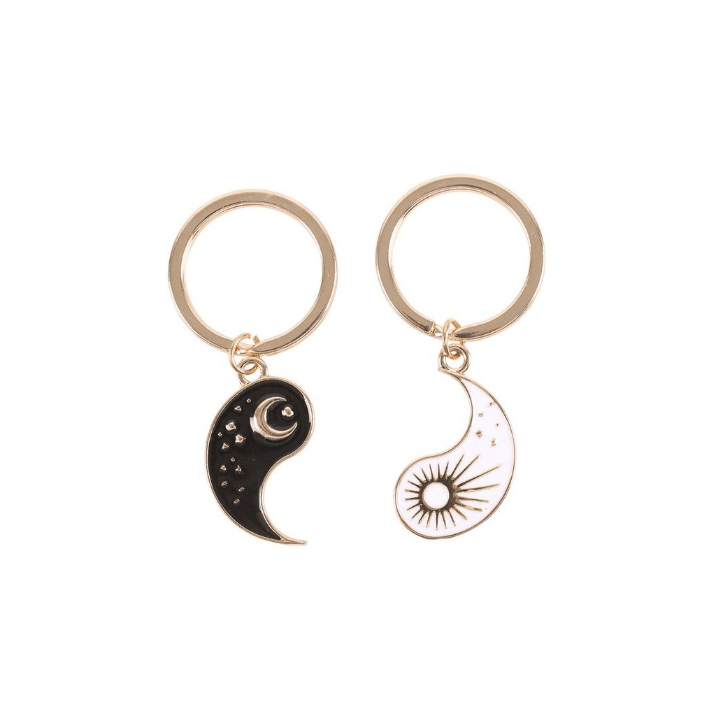 Pair of Yin Yang Best Friend Keyrings Keyrings Secret Halo 