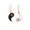 Pair of Yin Yang Best Friend Pendant Necklaces Necklaces & Pendants Secret Halo 