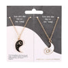 Pair of Yin Yang Best Friend Pendant Necklaces Necklaces & Pendants Secret Halo 