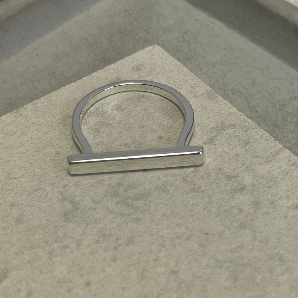 Personalised Bar Ring Rings Secret Halo 