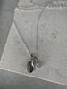 Personalised Birthstone Teardrop Silver Necklace Necklaces & Pendants Secret Halo 