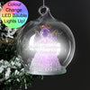 Personalised Christmas Angel LED Bauble Christmas Tree Decorations Secret Halo 