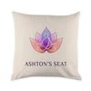 Personalised Lotus Cushion Cover Decor Secret Halo 