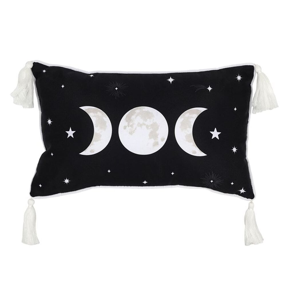 Rectangular Triple Moon Cushion Decor Secret Halo 