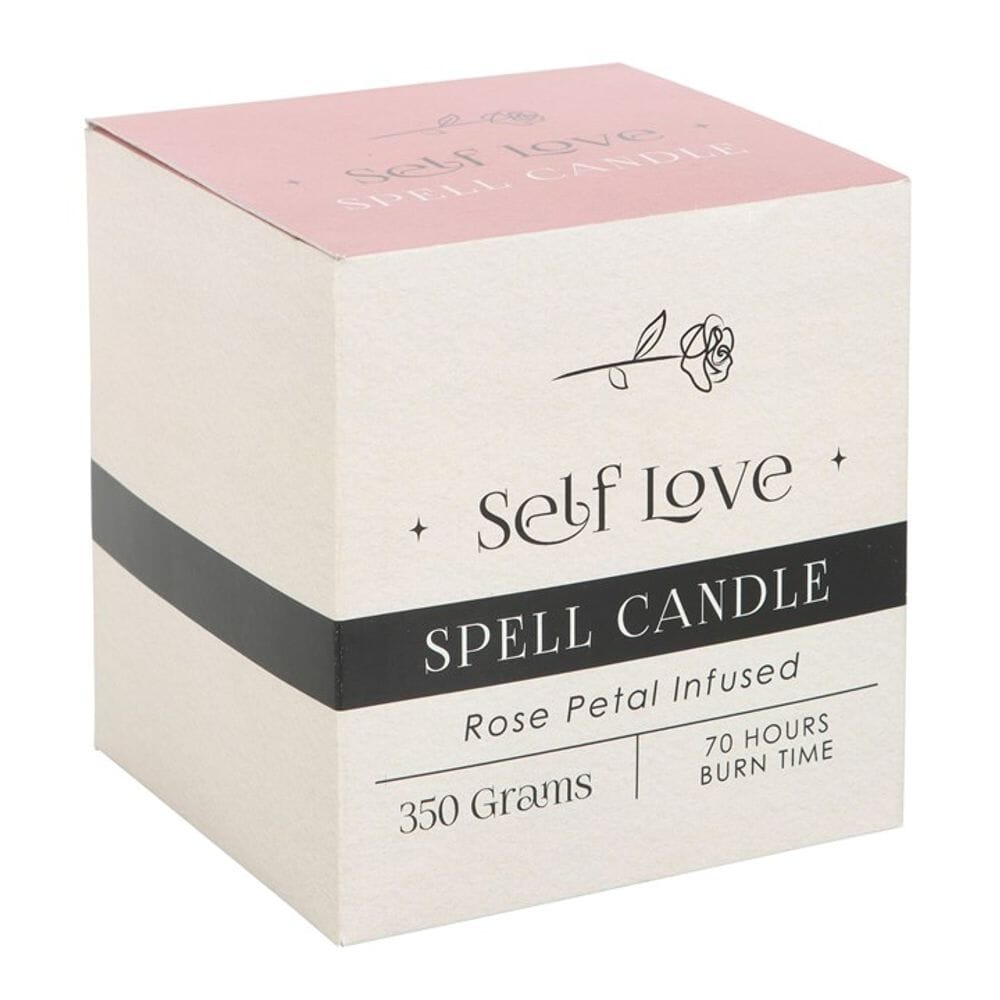 Rose Petal Infused Self Love Spell Candle Candles Secret Halo 