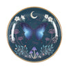 Round Midnight Moth Trinket Dish Jewellery Storage Secret Halo 