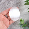 Selenite Palm Stone Crystals Secret Halo 