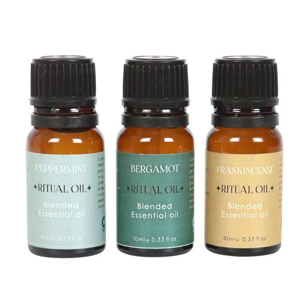 Set of 3 Success Ritual Blended Essential Oils Essential Oils Secret Halo 