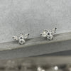 Silver Bee Studs Earrings Secret Halo 