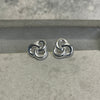 Silver Celtic Knot Studs Earrings Secret Halo 