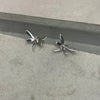 Silver Dragonfly Studs Earrings Secret Halo 