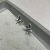 Silver Dragonfly Studs Earrings Secret Halo 