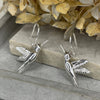 Silver Hummingbird Earrings Earrings Secret Halo 