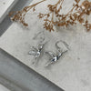 Silver Hummingbird Earrings Earrings Secret Halo 