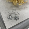 Silver Lotus Earrings Earrings Secret Halo 