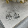 Silver Lotus Earrings Earrings Secret Halo 