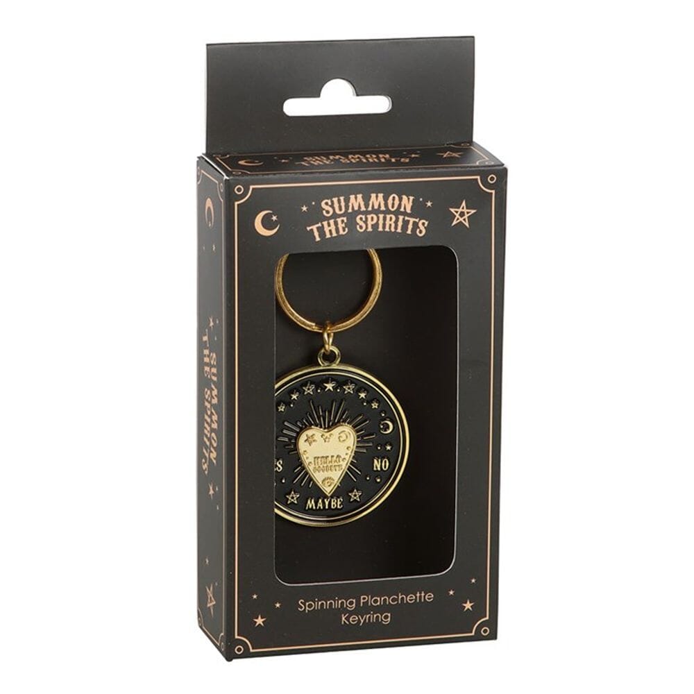 Spinning Talking Board Planchette Keyring Keyrings Secret Halo 