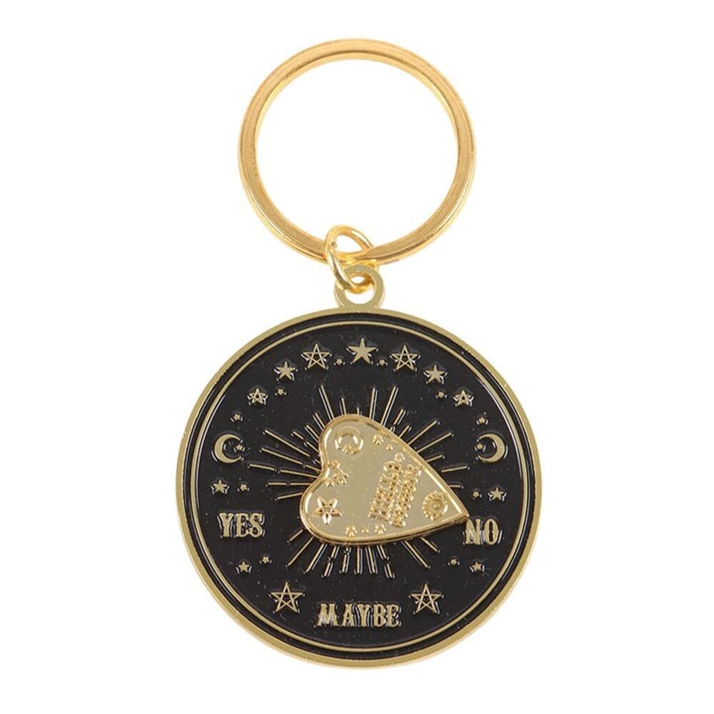 Spinning Talking Board Planchette Keyring Keyrings Secret Halo 