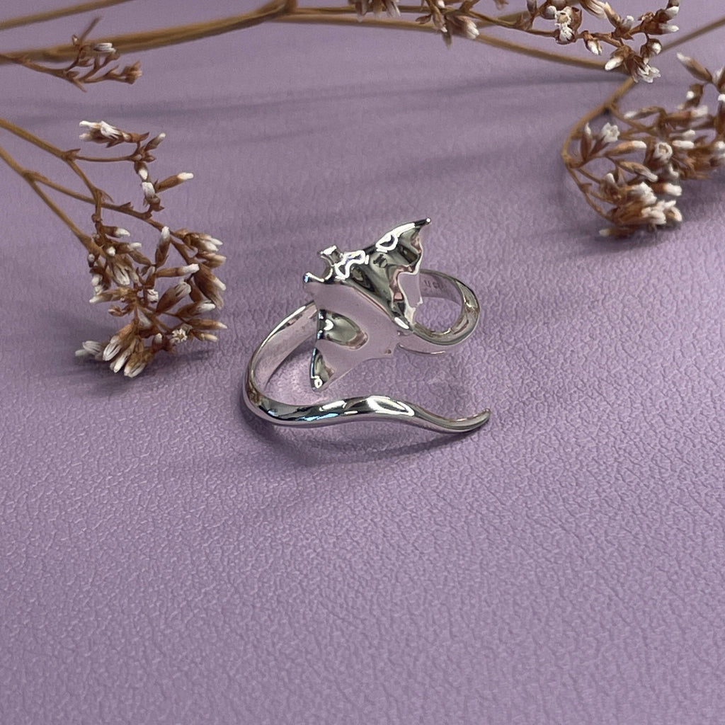 Spiritual Stingray Ring Rings Secret Halo 