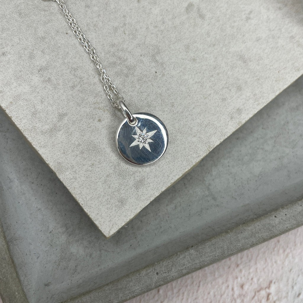 Star Disc Necklace Necklaces & Pendants Secret Halo 