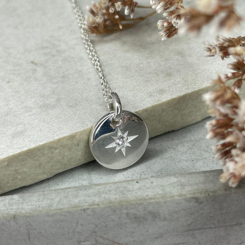 Star Disc Necklace Necklaces & Pendants Secret Halo 