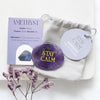 Stay Calm Amethyst Crystal Palm Stone Crystals Secret Halo 