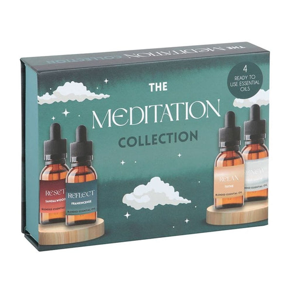 The Meditation Collection Blended Essential Oil Set Essential Oils Secret Halo 