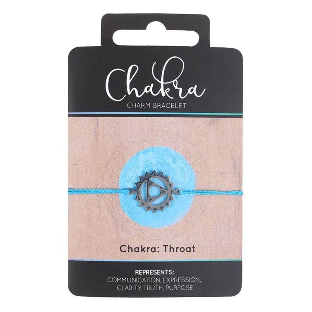 Throat Chakra Charm Bracelet Fashion Bracelets Secret Halo 