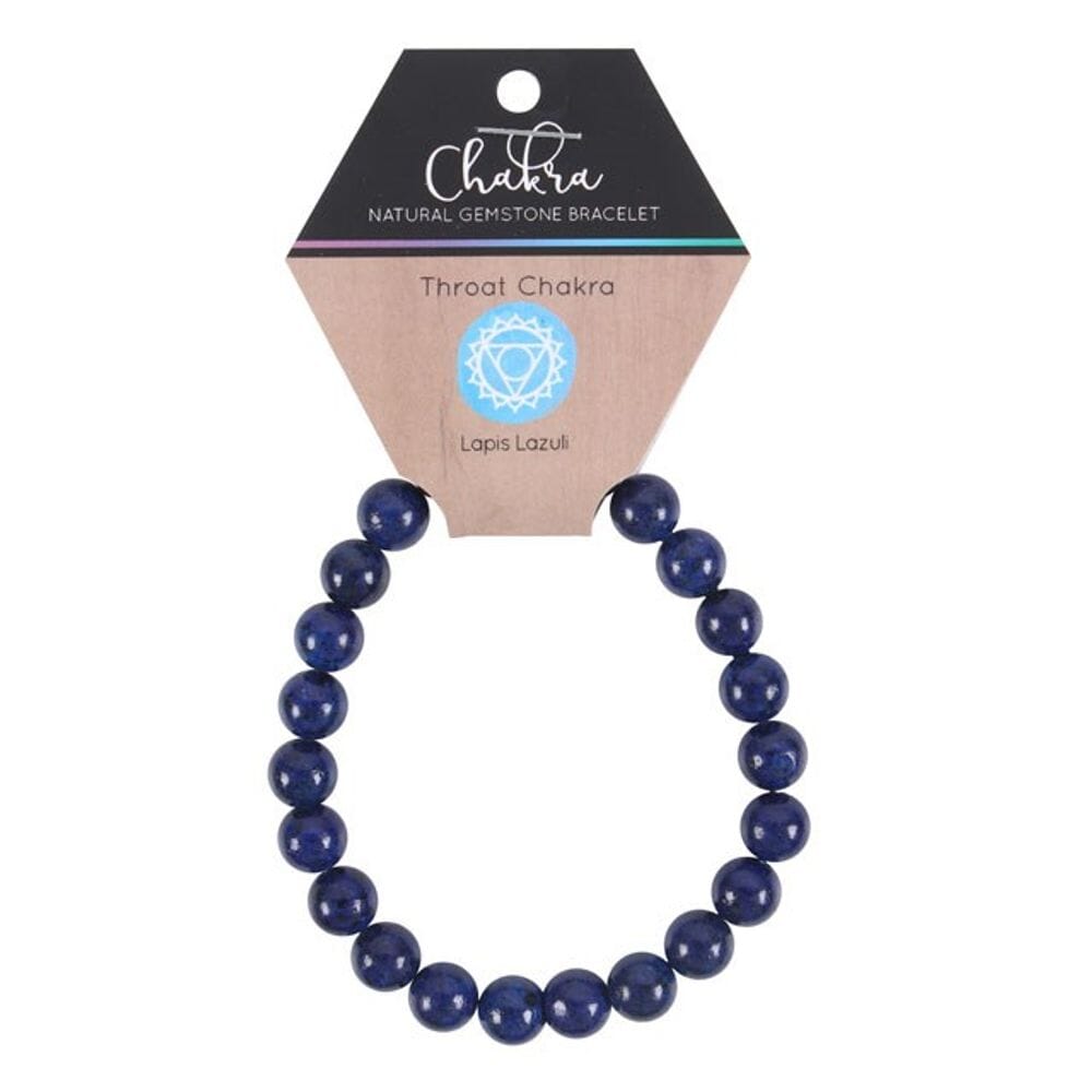 Throat Chakra Lapis Lazuli Gemstone Bracelet Bracelets N/A 