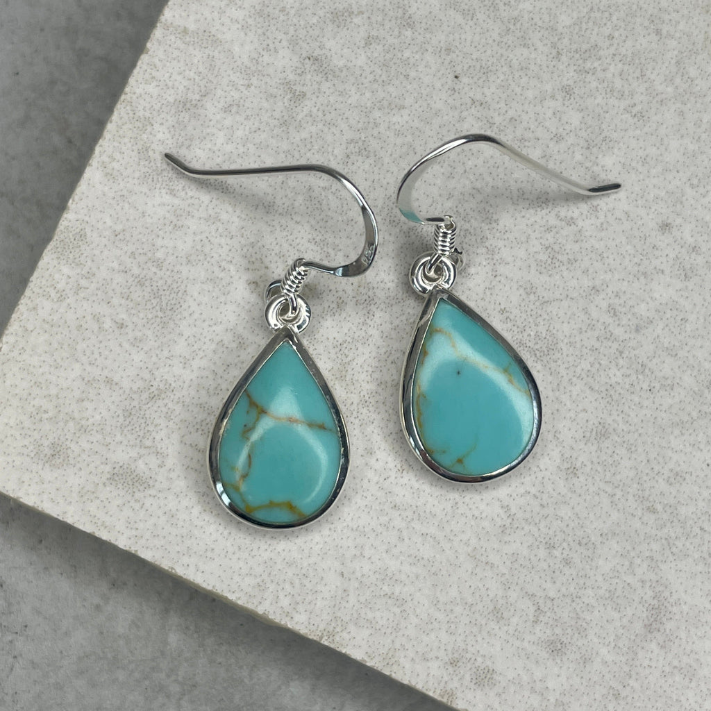 Turquoise Earrings Earrings Secret Halo 