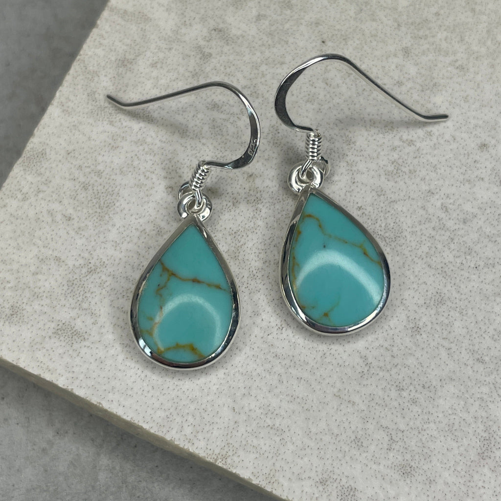 Turquoise Earrings Earrings Secret Halo 