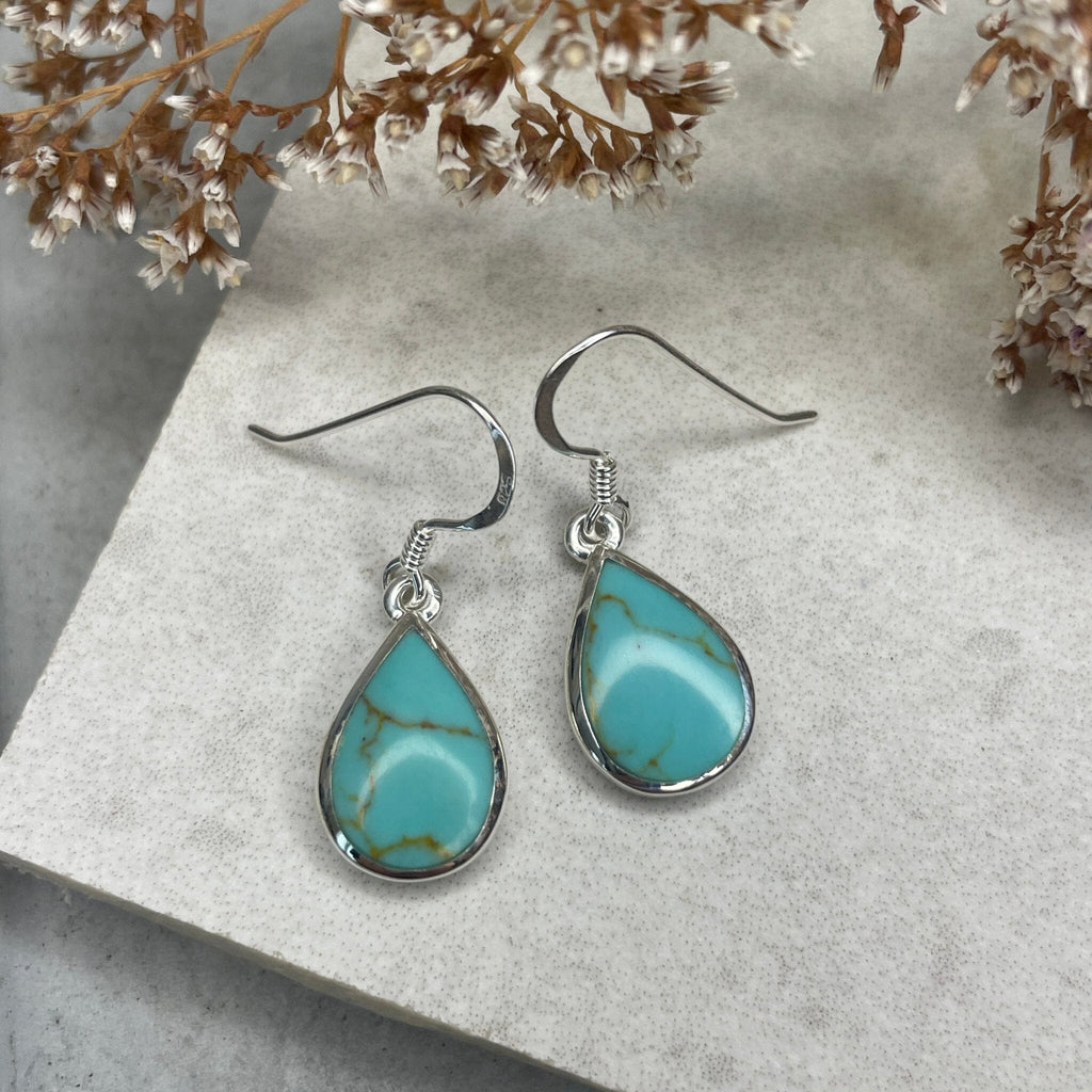 Turquoise Earrings Earrings Secret Halo 