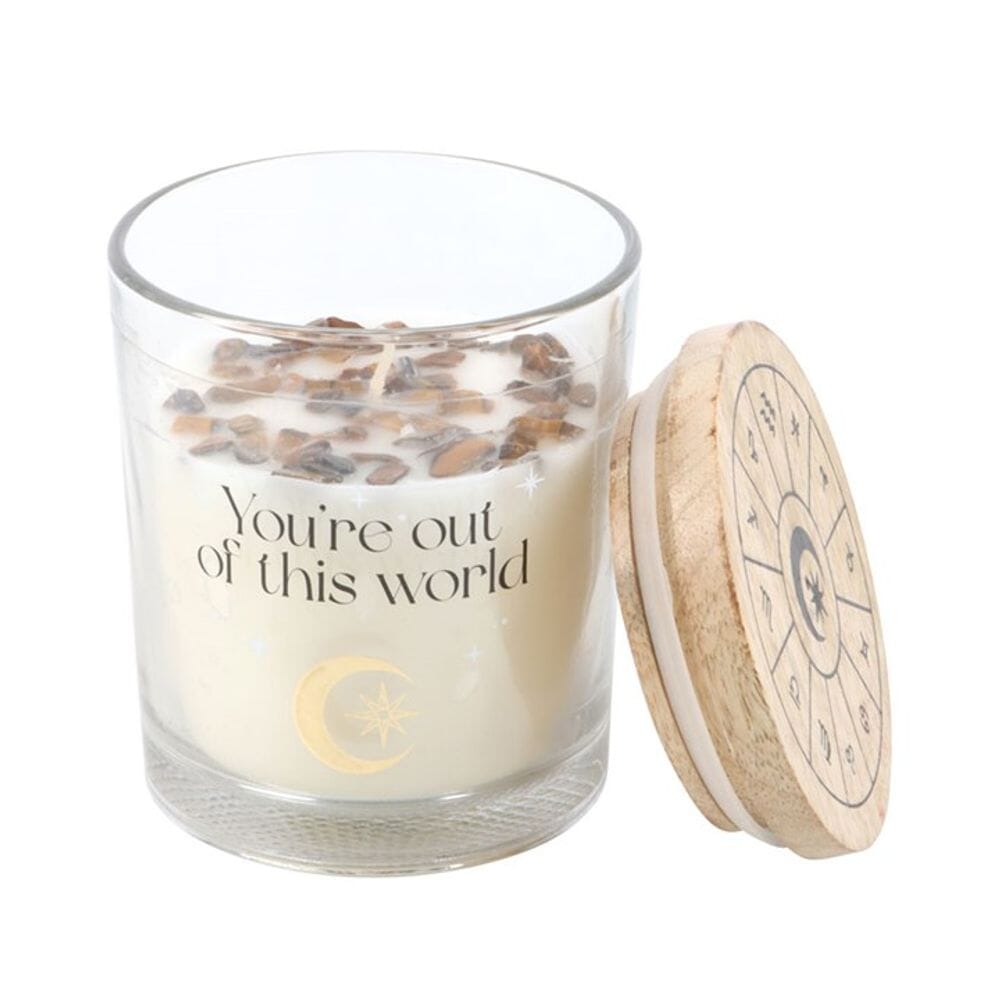 Vanilla Stardust Crystal Chip Candle Candles Secret Halo 